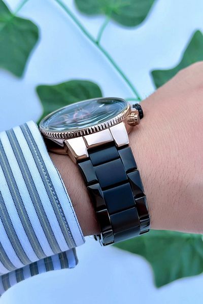 Ferrucci Function Men's Wristwatch Steel Strap Steel Case 3 Atm Water Resistance