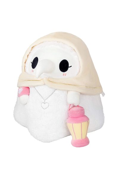 Choice 20CM Crow Nurse Cartoon Character Bird Mouth Doctor Plush Doll, Crow Nurse Luminous Doll Light-emitt