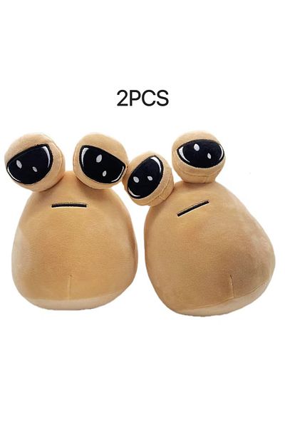 Choice 2pcs 1/6pcs My Pet Alien Pou Plush Toys Anime Game The Maw Pou Doll Kawaii Cartoon Soft Stuffed Pill