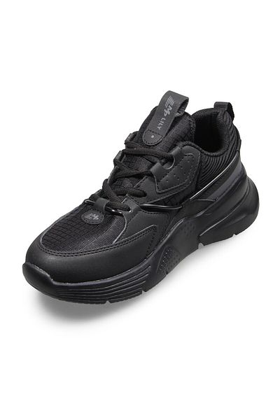 M.P. Mp Women's Lace-up Black Casual Shoes