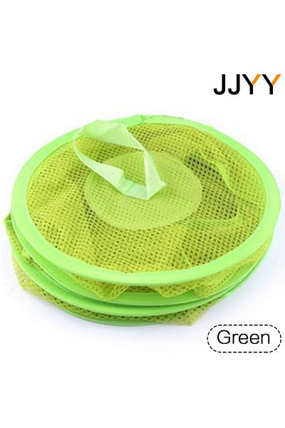 STONEGO green JJYY Net Hanging Multi-layer Storage Hanging Cage Cylindrical Storage Hanging Bag Wall Door Cl