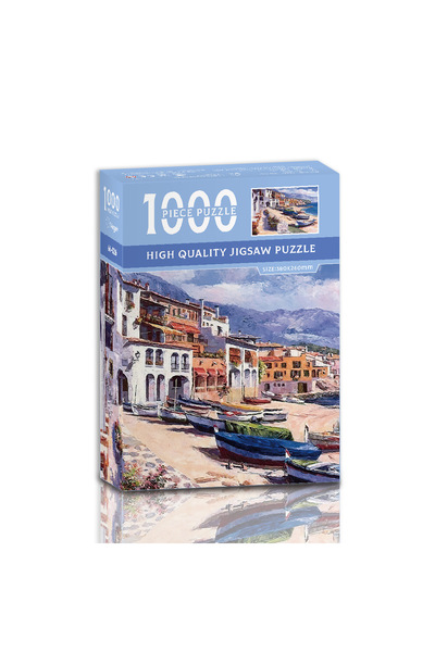 Choice6 MINI-002 38*26 سم أحجية الصور المقطوعة الصغيرة 1000 قطعة للبالغين لوح...