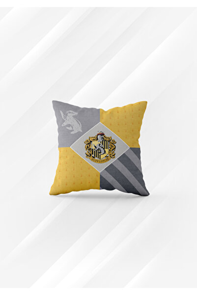 Viadela Husă de pernă tematică Harry Potter Hufflepuff - 40x40 cm Cadou