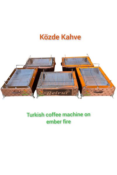 SAFİR ÇAY KAZANLARI Közde Coffee Brazier Közde Coffee Machine Sapphire Közde Coffee Heater