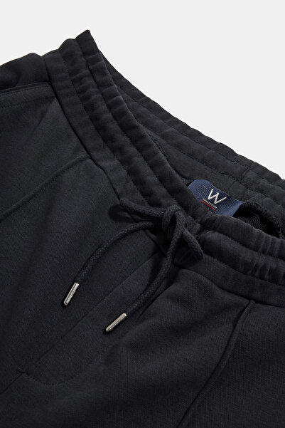 W Collection LACİVERT BORU PAÇA SPOR PANTOLON