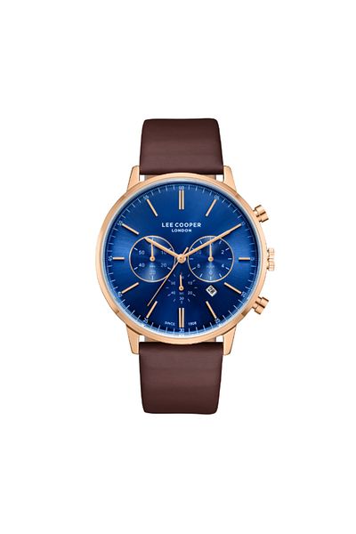 Lee Cooper Men Multi Function Dark Blue Dial Watch - LC08043.494