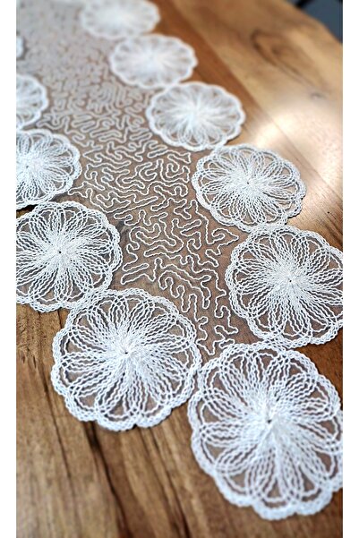 Neweste fata de masa runner masa de cafea husa consola fata de masa singura bucatarie ranır 105/35 cm