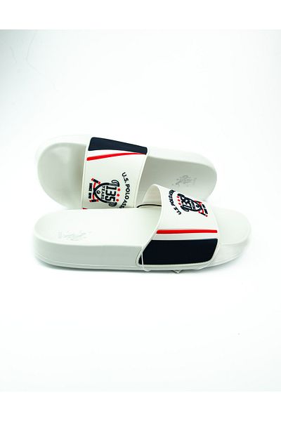 U.S. Polo Assn. Πόλο Ασν. Ανδρικές παντόφλες DUSEN 5FX White