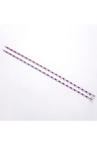 Sultan Colorful Plastic Knitted Skewer - 35 cm Blue-5Mm