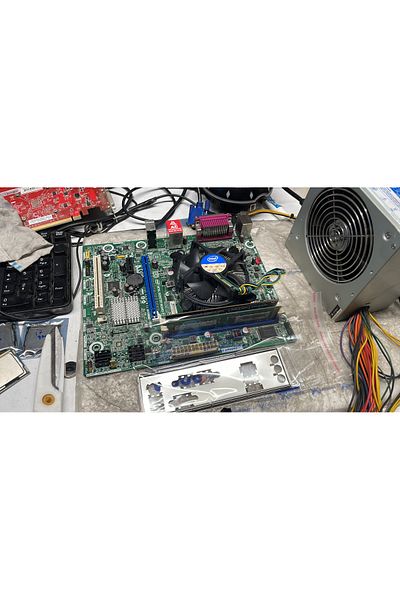 OEM H61 Motherboard +Core I3 2100 Processor + 4Gb Ram + Fan Refurbished