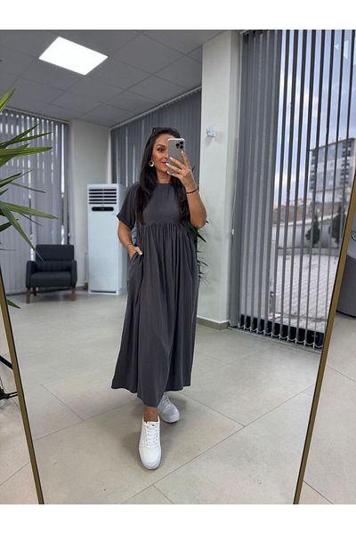 caddstore Φόρεμα Dr 8350 Bohemian Anthracite