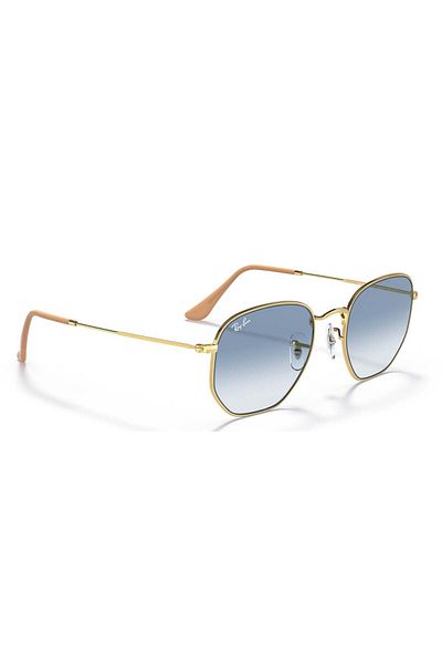 Ray-Ban Rayban Unisex Arısta 0rb3548 001/3f 51 2n Clear Gradient Blue Sunglasses