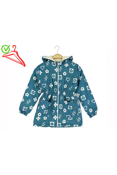 CRASSİ Детско палто с качулка и кожа