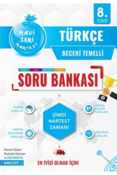 NARTEST 8. Sınıf Mavi Türkçe Soru Bankası