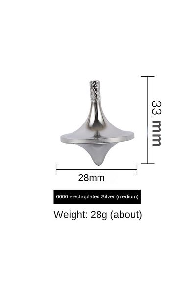Choice Spinning Top 6606S Gyroscope Inception Space Metal Brass Spinning Top Fidget Toys Gyro Creative Desk