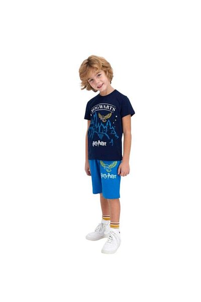 Harry Potter Boy's Navy Blue Bermuda Suit