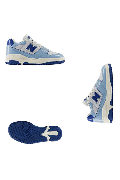 New Balance 550 Chrom Blau/Weiß