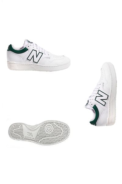 New Balance 480 Bílé unisex boty pro volný čas BB480LGT