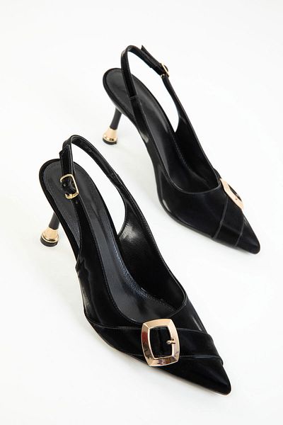 SOHO Black Women's Classic Heeled Shoes 20272