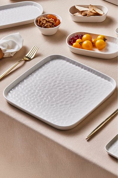 Karaca Farfurie de Servire Bembeyaz - Refika 26 cm