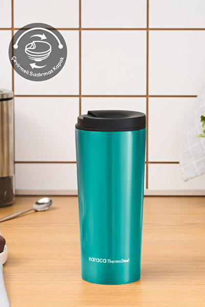 Karaca Sheeny Green 450 ml Steel Leak Proof Thermos