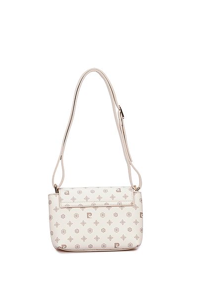 Pierre Cardin Women's Vanilla Monogram Shoulder Bag 05Po25Y1886