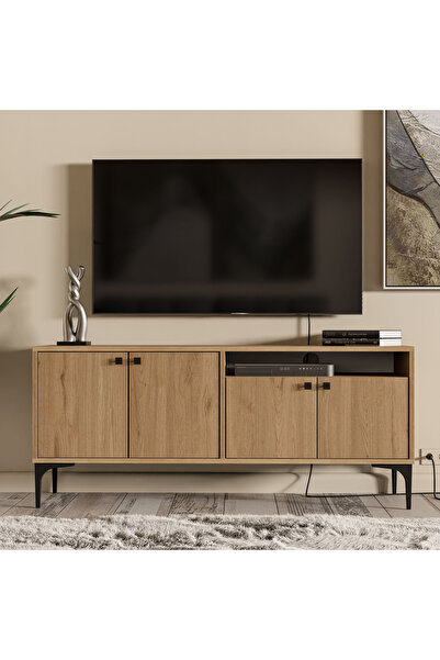 Mezza 1546 Artemis 139 Cm Tv Ünitesi Sepet Rengi