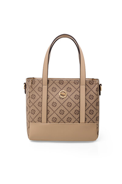 Fossil Γυναικεία Τσάντα ώμου Tram Mink 05FO25Y5034