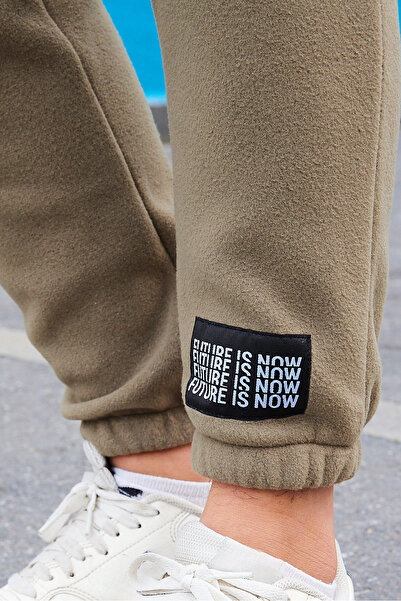 Trendyol Collection Обикновени/нормално изрязани гумени спортни панталони за топли крачоли против нараняване Tmnaw22Ea0438