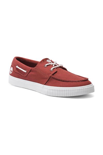 Timberland Burgundy Colored Tennis Shoes - Adults
