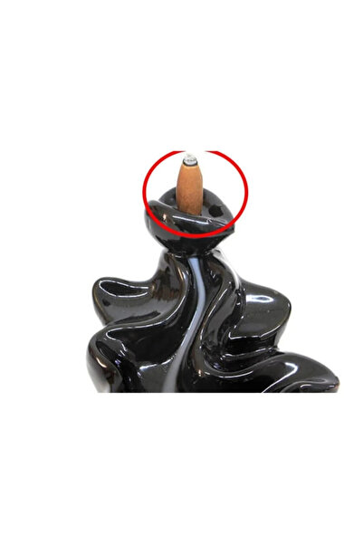 Hem Tütsü Geri Akışlı Şelale Tütsü Konileri Sandal Ağacı Backflow Incense Koni