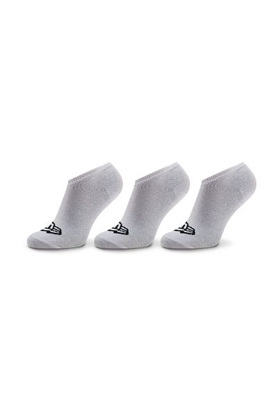 NEW ERA Sada 3 párů unisex nízkých ponožek Black Adults