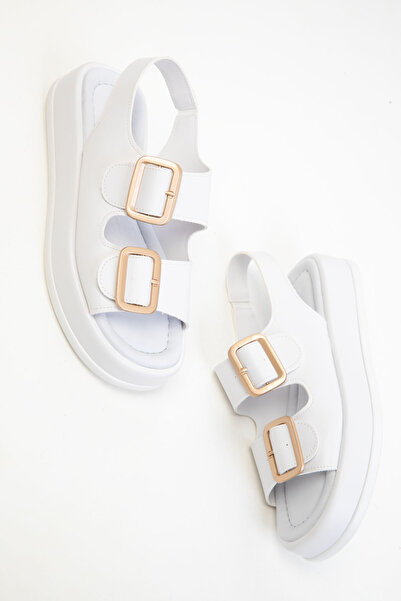 SOHO White Women's Sandals 18986