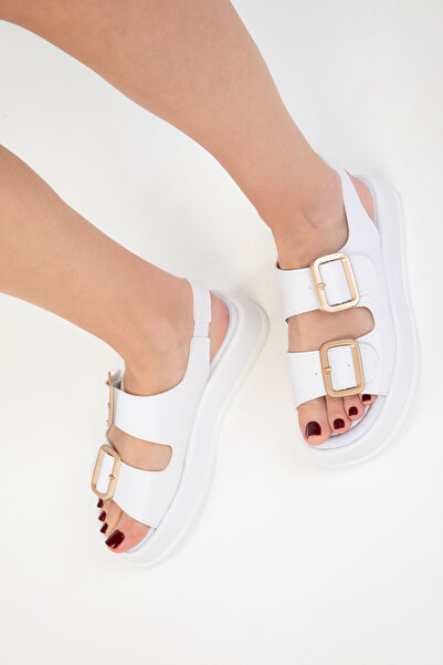 SOHO White Women's Sandals 18986