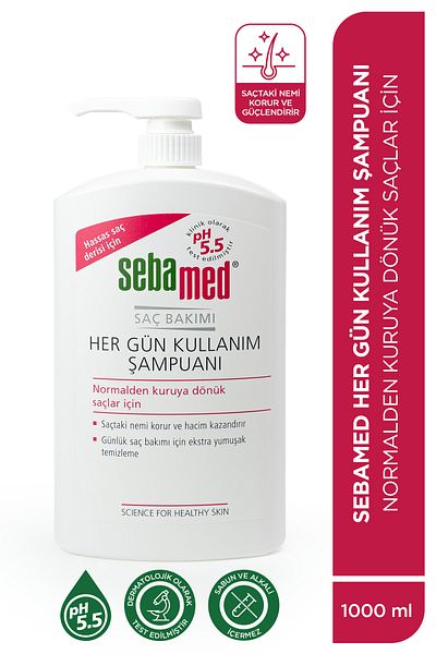 Sebamed شامبو للاستخدام اليومي 1000 مل
