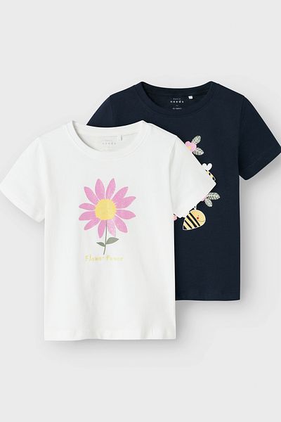 name ıt T-Shirt für Damen und Mädchen – Marineblazer