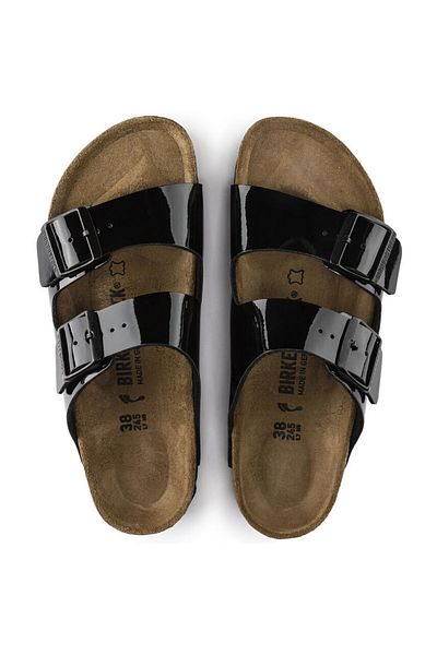 Birkenstock Чорний пуловер Arizona BF з лакованим покриттям