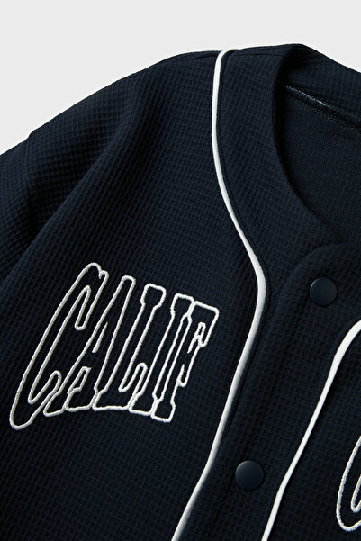 name ıt Men's Navy Blazer Style Blouse