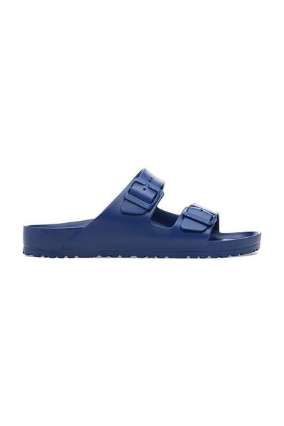 Birkenstock شباشب أريزونا إيفا النسائية باللون الأزرق الداكن