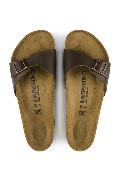Birkenstock Madrid BF – dunkelbraune Schuhe
