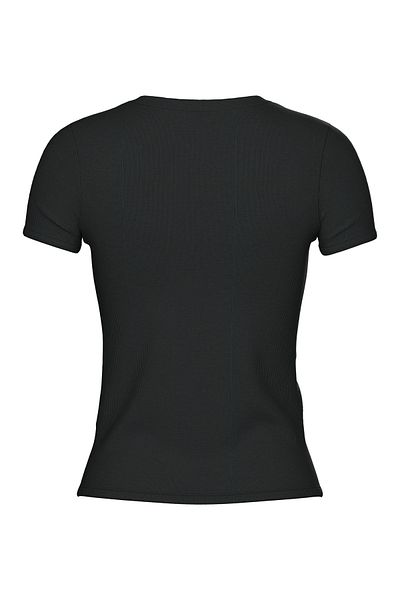PIECES Schwarzes T-Shirt für Damen und Mädchen