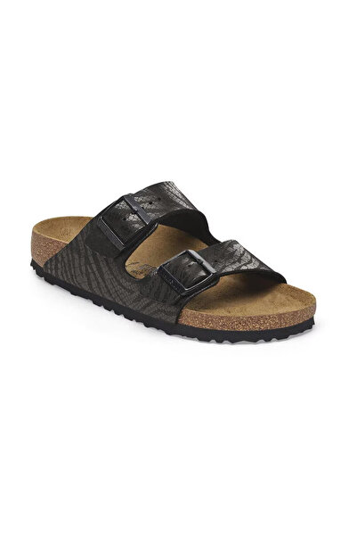 Birkenstock Arizona SYN Soft Zebra - Negru