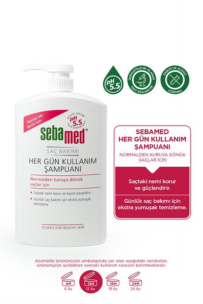 Sebamed شامبو للاستخدام اليومي 1000 مل