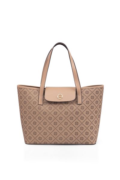 Fossil Women's Mink Shoulder Bag with Trams 05Fo25Y5038