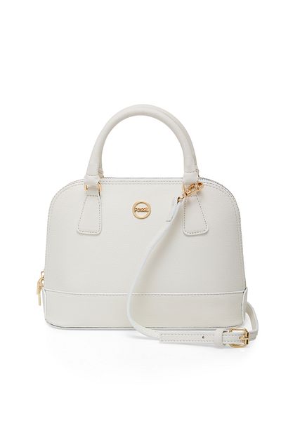 Fossil حقيبة كتف نسائية بيضاء 05FO25Y5037