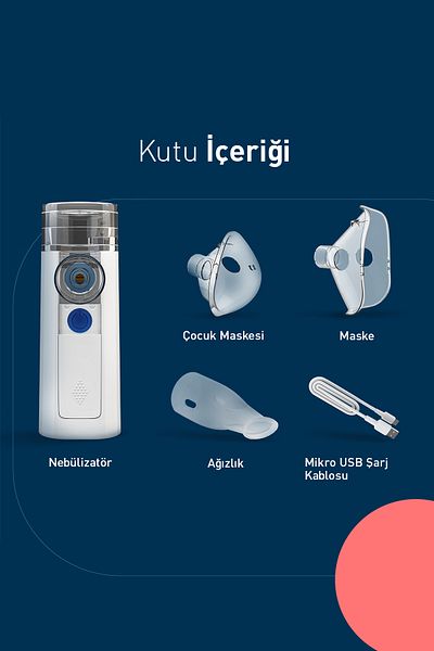 Omron Mini Air 360+ Mesh Nebulizer