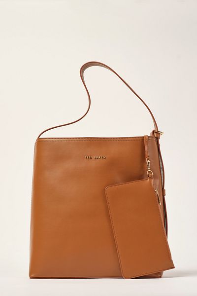 Ted Baker Tan Plain Skin Bucket Einkaufstasche 2857