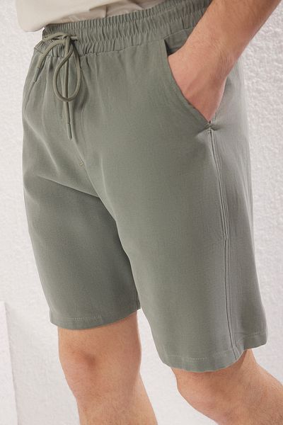 Trendyol Collection Tmnss25Sr00009 Model Khaki Shorts and Bermudas