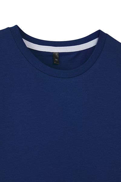 TRENDYOLKIDS Béžové tmavě modré antracitové tričko - obyčejné pletené Tkdss25Ts00021