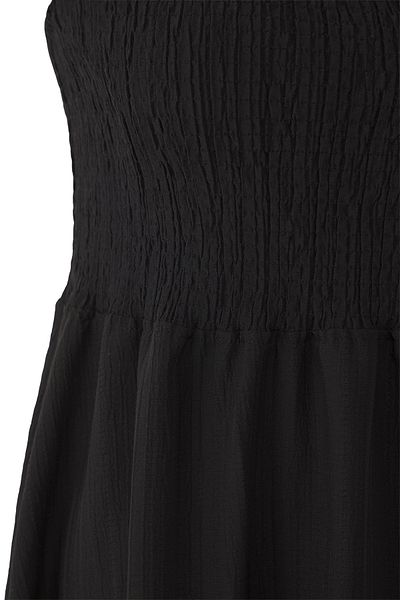 Trendyol Curve Μαύρο Crinkle Woven Plus Size Φόρεμα